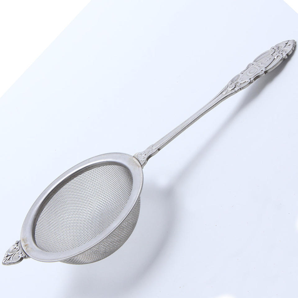Eco-friendly Stainless Steel Mesh Tea Strainer Filter Infuser with Long Handle