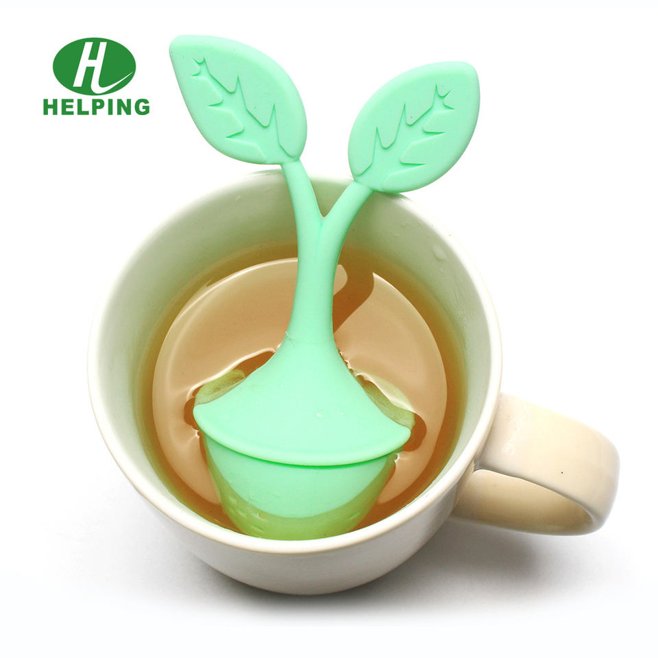 Bean Sprouts Silicone Tea Infuser Food Grade Tea Strainer BPA Free Tea Steeper