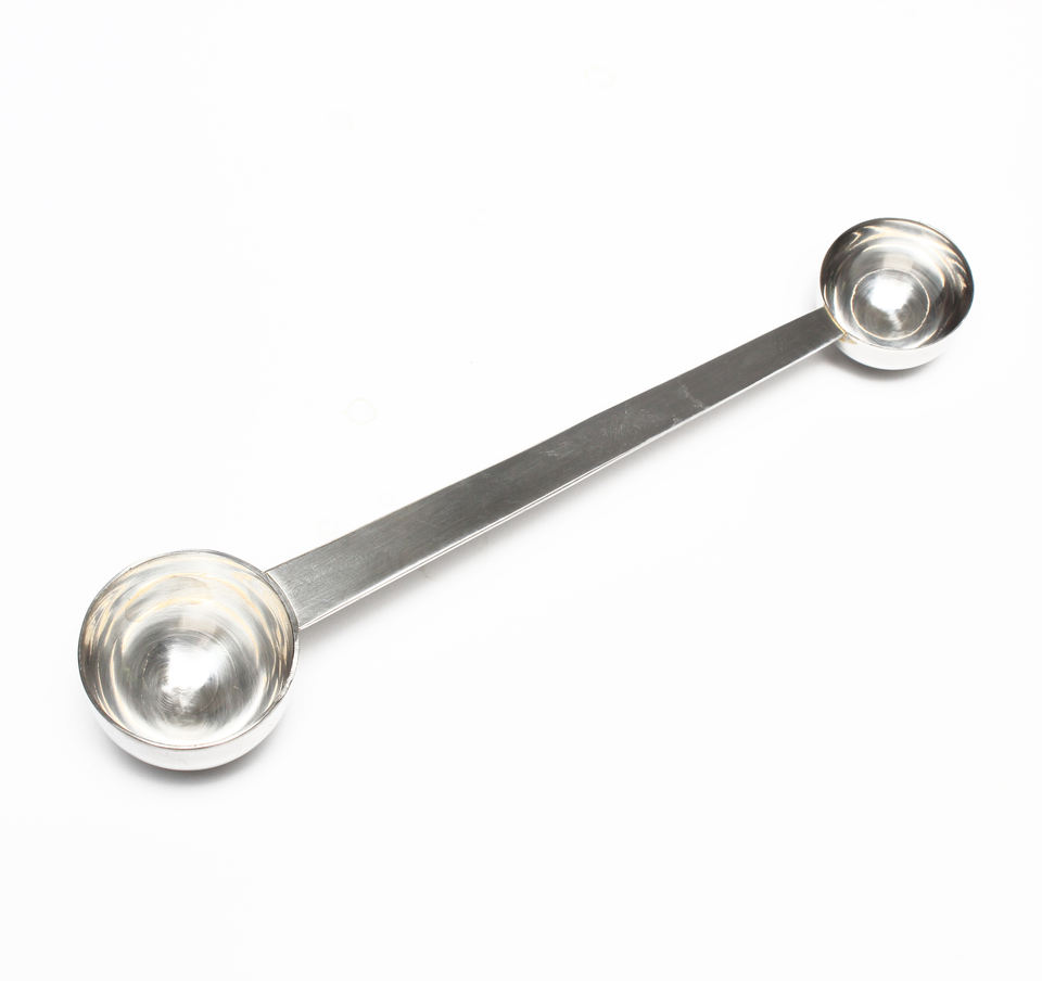 2-Head-In-1 Stainless Steel Coffee Scoop Table Spoon Measuring Spoons