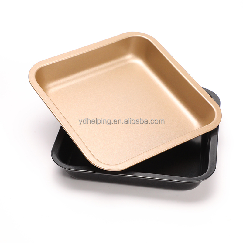 Non-Stick Square Cake Pan Carbon Steel Sponge Cake Mold with Non-Stick Coating