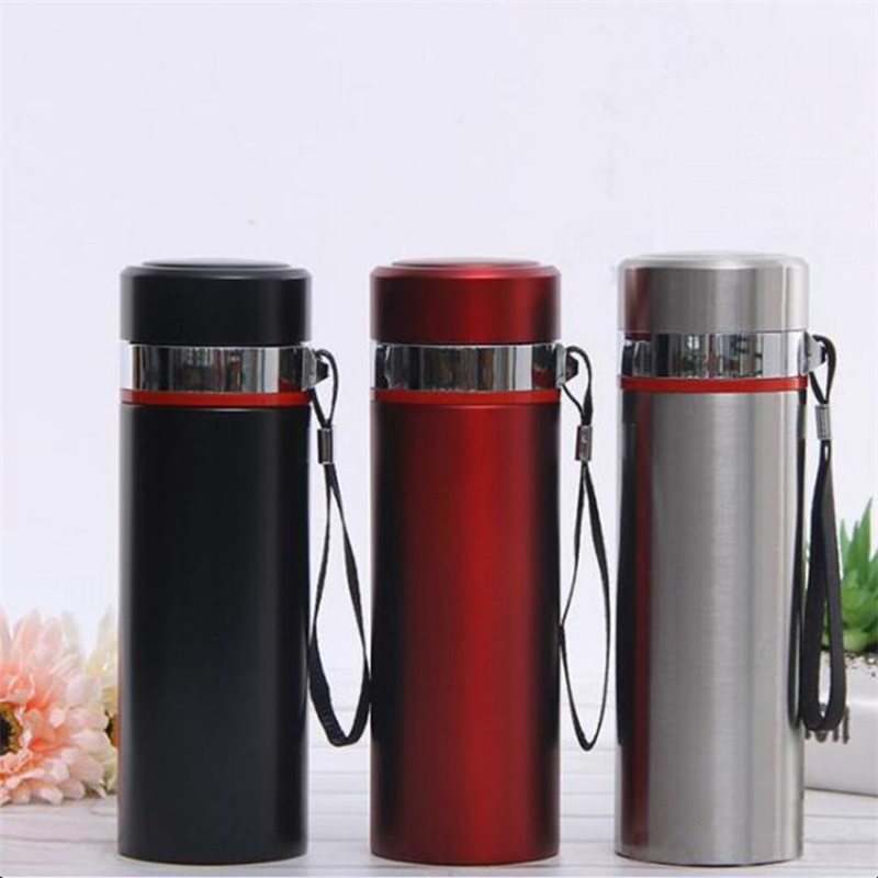 500ML Hot Sale 304 Stainless Steel Vacuum Insulated Travel Mug Vacuum with Tea Strainer