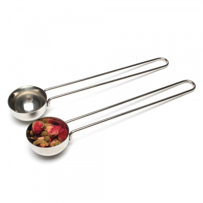 15ML Stainless Steel Wire Handle Measuring Coffee Spoon