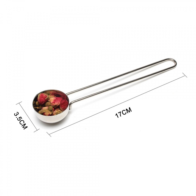 15ML Stainless Steel Wire Handle Measuring Coffee Spoon