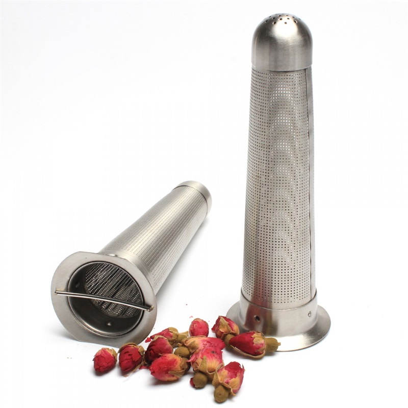 S/S Cylindrical Tea Strainer For Loose Leaf Tea