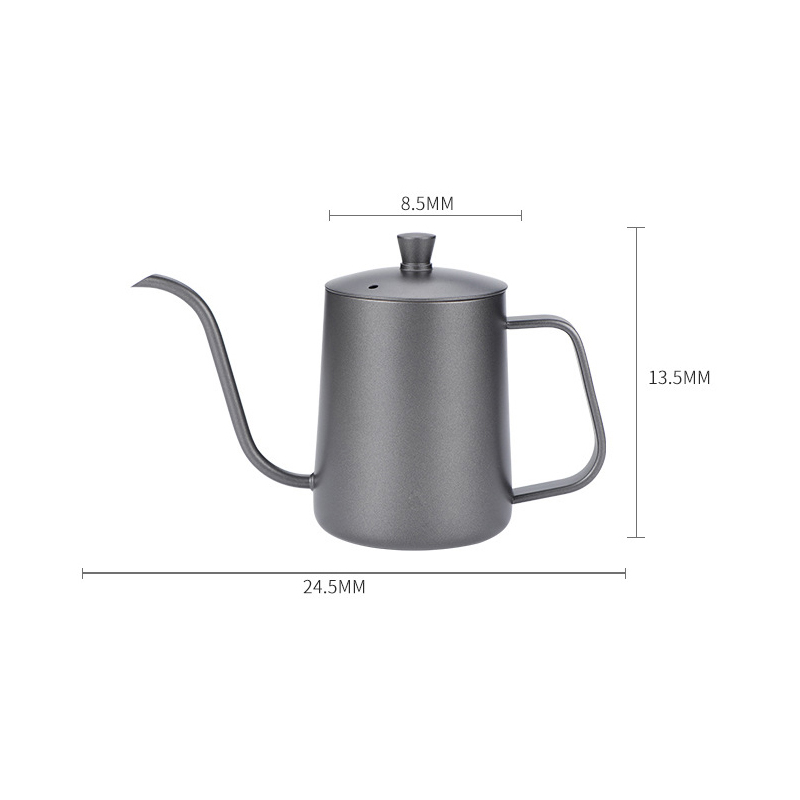 High quality 304 stainless steel hand brew coffee pot