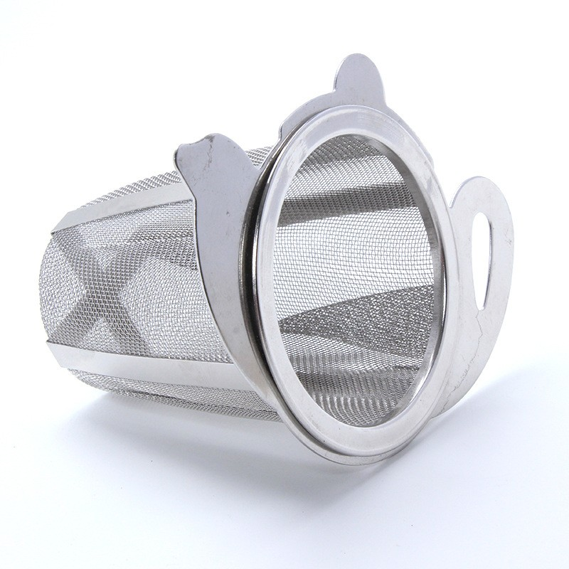 Stainless Steel Mesh Tea Strainer Metal Teapot Shape Tea Strainer For Mug