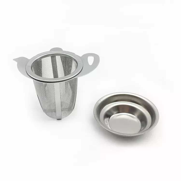 Stainless Steel Mesh Tea Strainer Metal Teapot Shape Tea Strainer For Mug