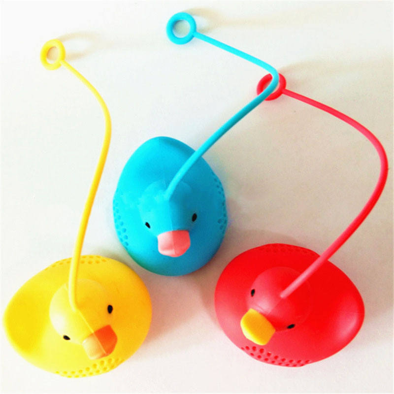 Cute Cartoon Food Grade Reusable Duck Shape Tea Infuser Silicone Tea Strainers Kitchen Accessories Loose Leaf Diffuser Modern 8g