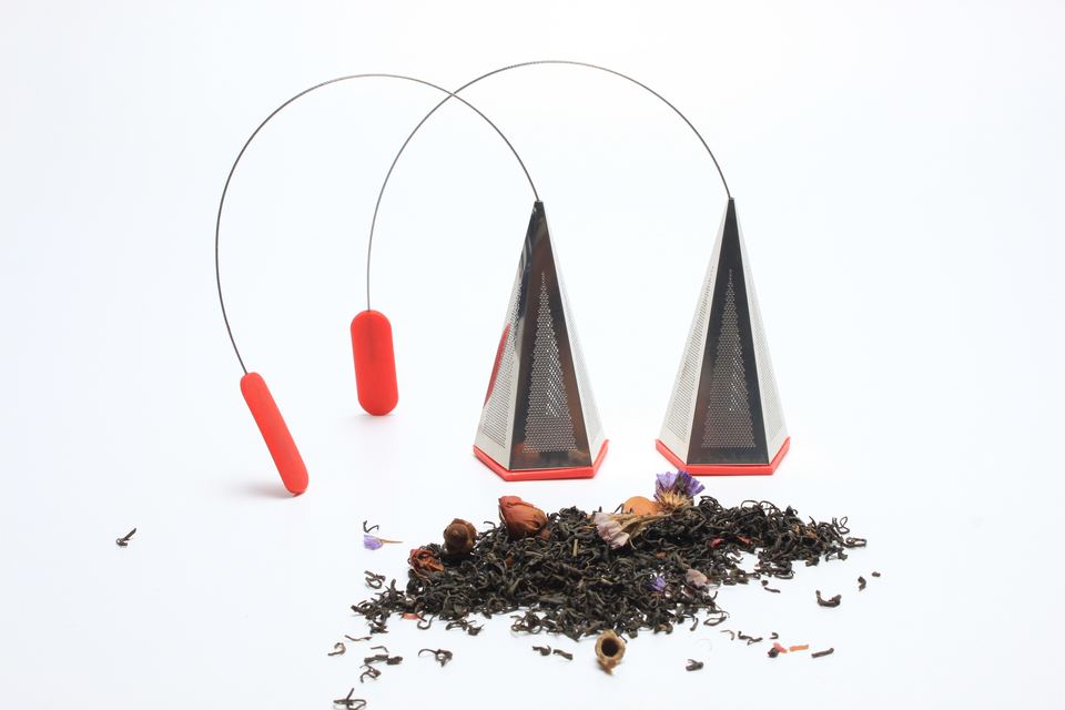 Stainless Steel Tea Infuser Pyramid Tea Strainer Coffee Tea Filter