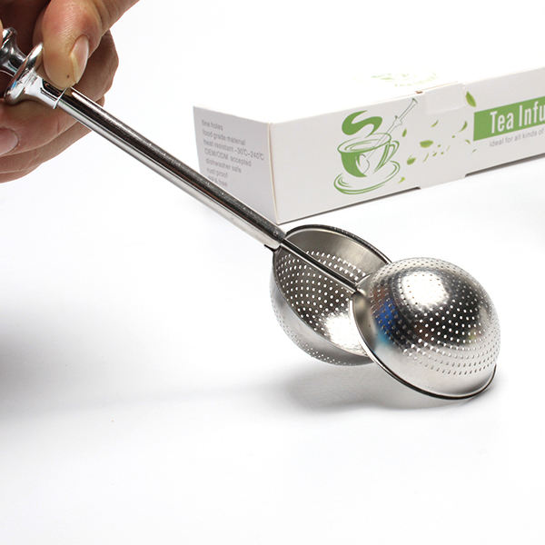 Hot sell Tea Filters Tea Scoop with Bag Clip Tea Strainers new