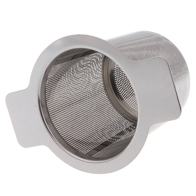 Mesh Tea Infuser Metal Cup Strainer Loose Tea Leaf Filter Sieve Stainless Steel Silver Coffee & Tea Tools Support Food Safe