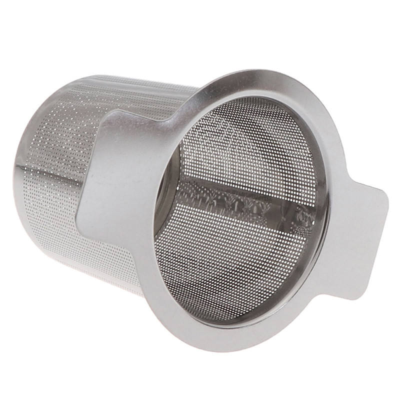Mesh Tea Infuser Metal Cup Strainer Loose Tea Leaf Filter Sieve Stainless Steel Silver Coffee & Tea Tools Support Food Safe