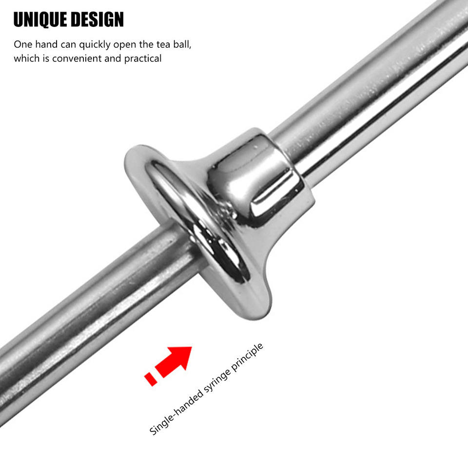 Mesh Tea Strainer Infuser Tea Bag Filter Loose Leaf Tea Strainer Mug Teapot Teaware Filter Stainless Steel Reusable Metal Silver