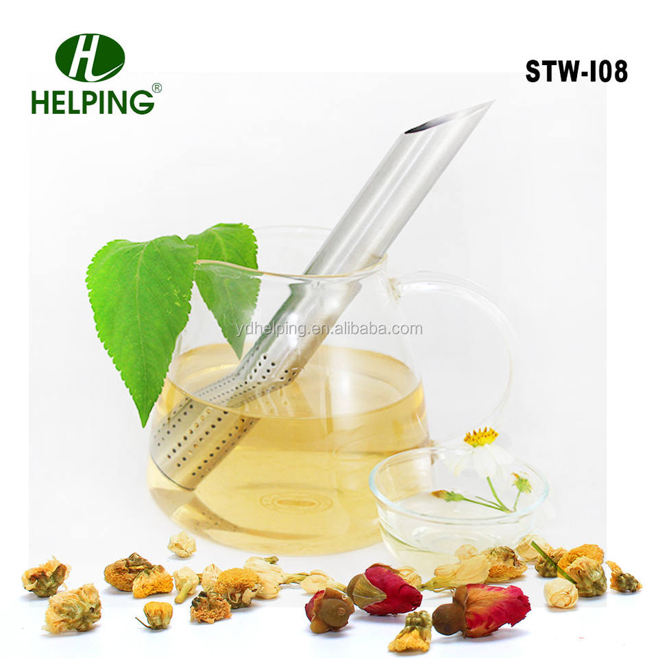 Hot Sale Eco- friendly Stainless Steel Tea Stick Infuser Tea Bottle Strainer
