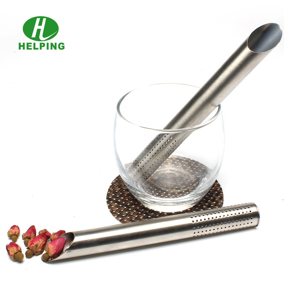 Hot Sale Eco- friendly Stainless Steel Tea Stick Infuser Tea Bottle Strainer