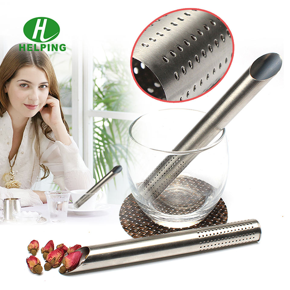 Hot Sale Eco- friendly Stainless Steel Tea Stick Infuser Tea Bottle Strainer