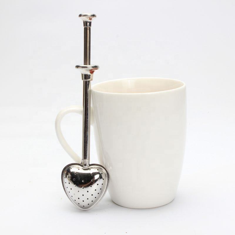 heart shape stainless steel tea infuser mesh tea tools for making tea