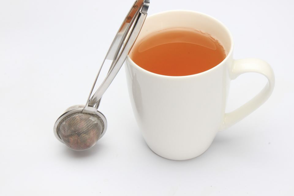 Safe Food Grade 304 Stainless Steel Extra Fine Mesh Tea Ball Tea Strainer With Handle