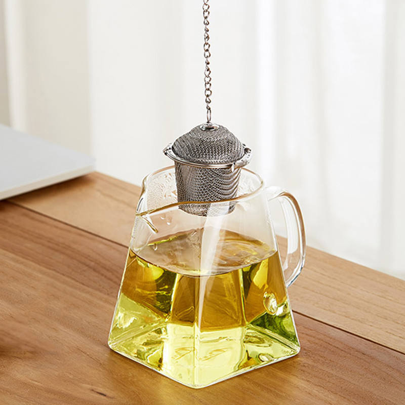 Stainless Steel Tea Strainer Locking Tea Infuser Filter Mesh Tea Ball Seasoning Herb Spices Ball Strainer Kitchen Accessories