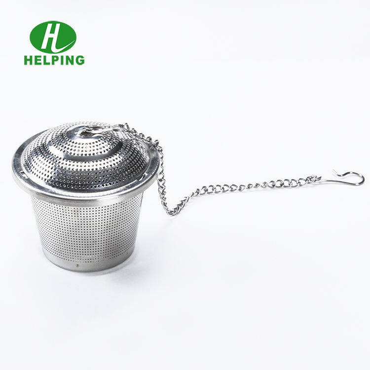 Traditional style 5cm diameter stainless steel tea infuser for making loose leaf tea