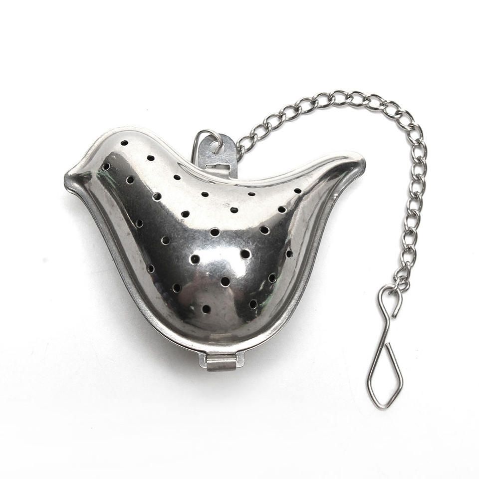 Perfect Little Bird Shape Stainless Steel Tea Ball Infuser Drink Gift