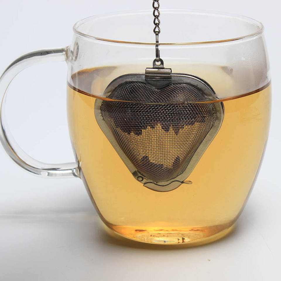Hot selling heat shape tea infuser maker stainless steel strainer for tea making