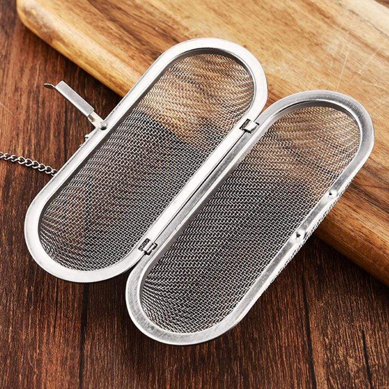 Reusable Tea Infuser Accessories Filter Strainer Stainless Steel Spice Loose Tea Leaf Herbal Tool Kitchen Gadgets