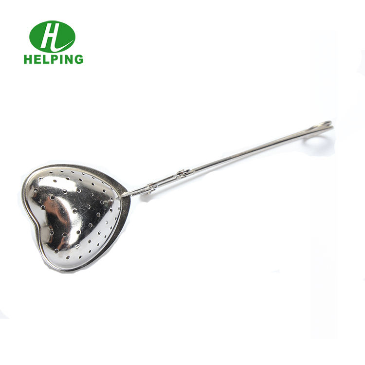 Heart Shape Stainless Steel Tea Sieve Strainer Accessory