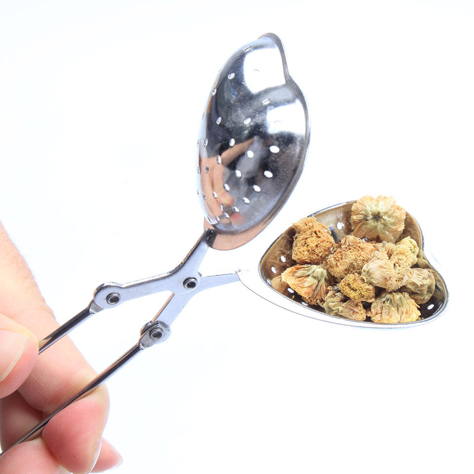 Heart Shape Stainless Steel Tea Sieve Strainer Accessory