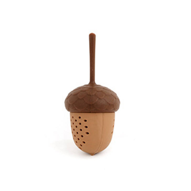 Cute Kawaii Acorn Mini Tea Infuser Tea Leaf Strainer Brewing Device Herbal Spice Filter Kitchen Tools Infusor