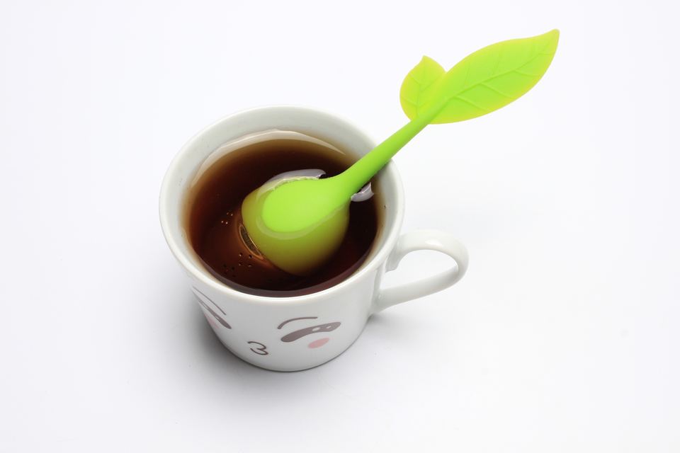 New Creative Best Selling Silicone Tea Infuser Customizable Loose Tea Leaf Tea Strainer