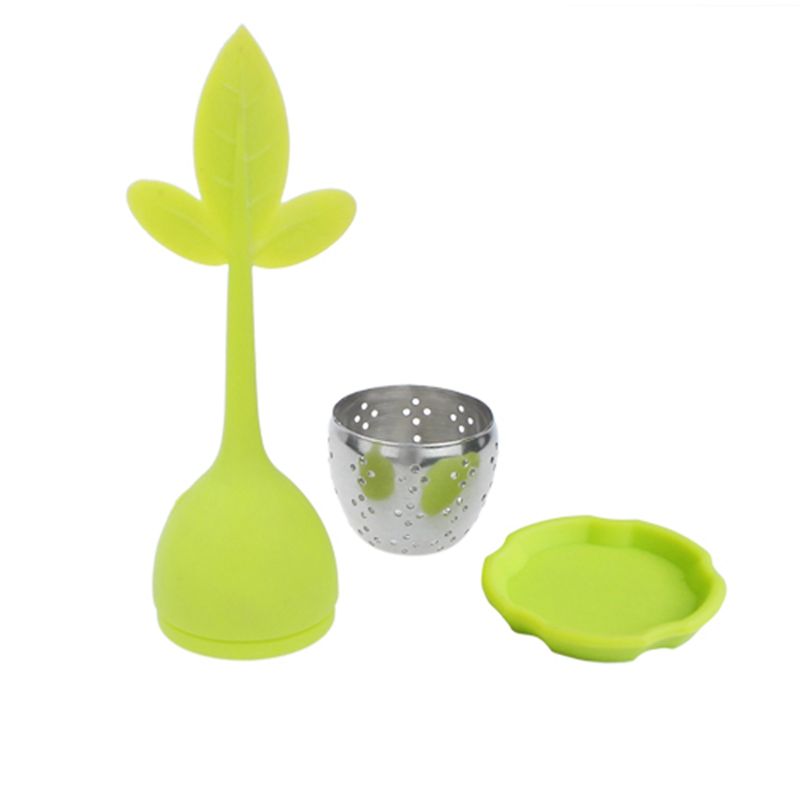 Food Grade Custom Silicone Tea Infuser Creative Tea Strainer For Loose Tea Leaf