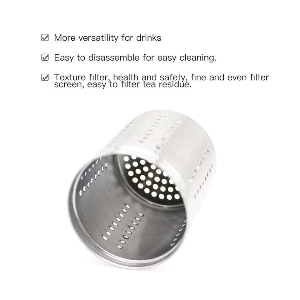 Portable Bottle Custom Promotion Gift Borosilicate Water Bottle With Tea Infuser Two Sides Open Lid