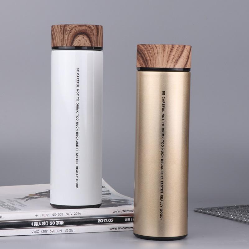 500ml Insulated Water Bottle Double Wall Vacuum Stainless Steel Water Bottles, portable stainless steel insulation cup
