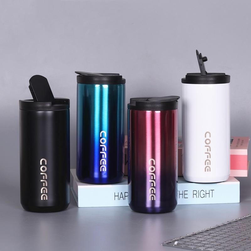 stainless steel portable vacuum coffee cup, stainless steel Coffee insulated cup for travel