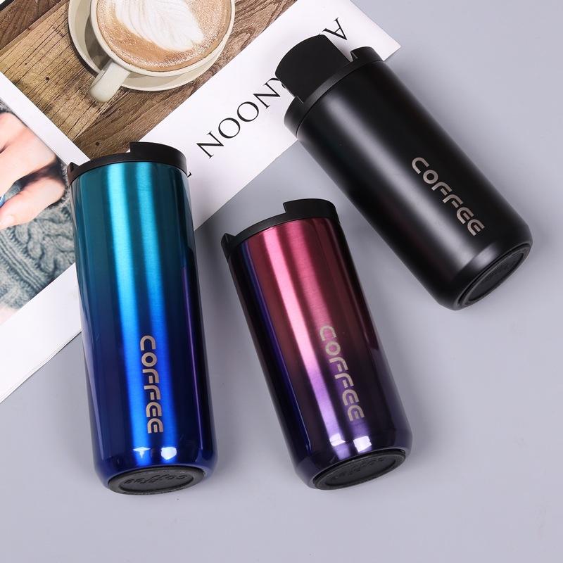 stainless steel portable vacuum coffee cup, stainless steel Coffee insulated cup for travel