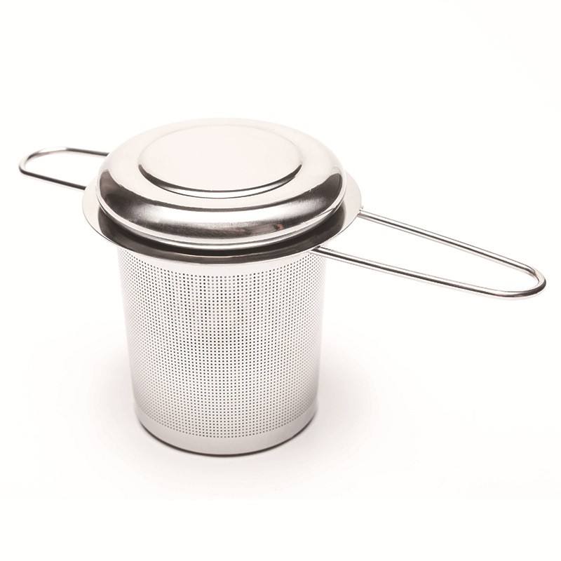 Stainless Steel Tea Infuser Loose Leaf Tea Strainer Tea Filter with Folding Handle