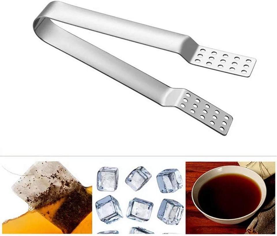 Tea Bag Squeezer Clip Stainless Steel Tea Bag Holder Tea Bag Tongs