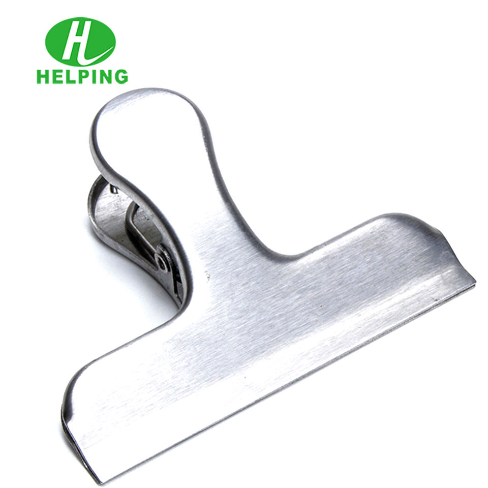 Hot selling high quality stainless steel snack coffee tea bag sealing clips