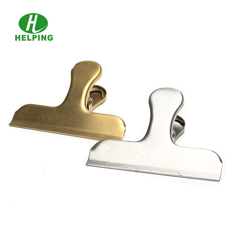 Hot selling high quality stainless steel snack coffee tea bag sealing clips