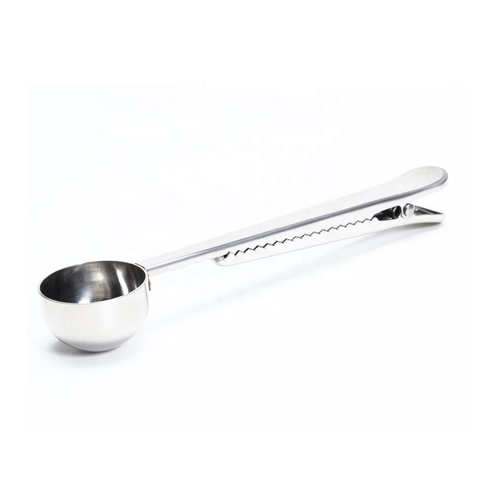 Coffee Tools Stainless Steel Crocodile Clip Coffee Spoon for Hotel Tea Shop