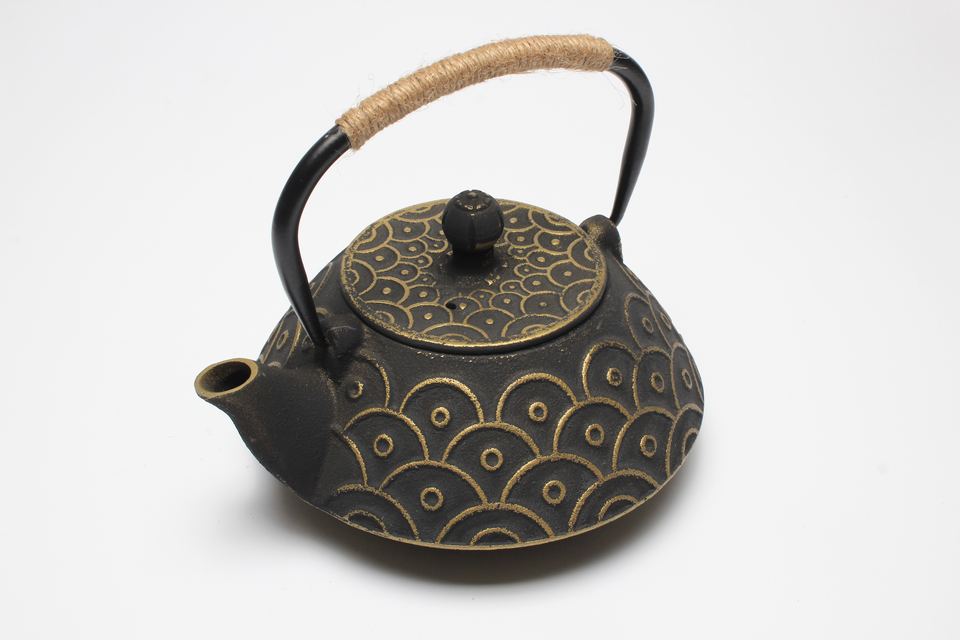 Cast Iron Coffee Kettle Chinese Thick Tea Water Pot