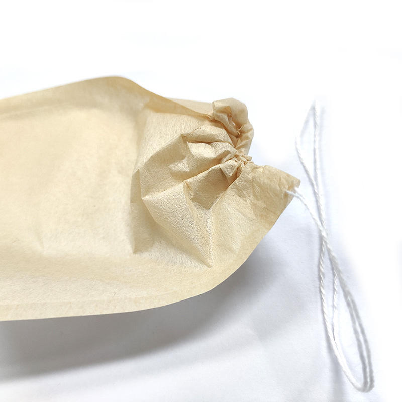 Food Grade Square Shape Unbleached Original Wooden Drip Paper Coffee Filter Paper