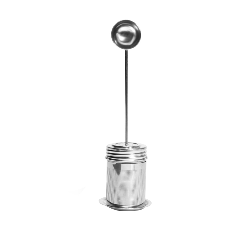 New Design Amazon Hot Selling 304 stainless steel tea Infuser Strainer with Spoon