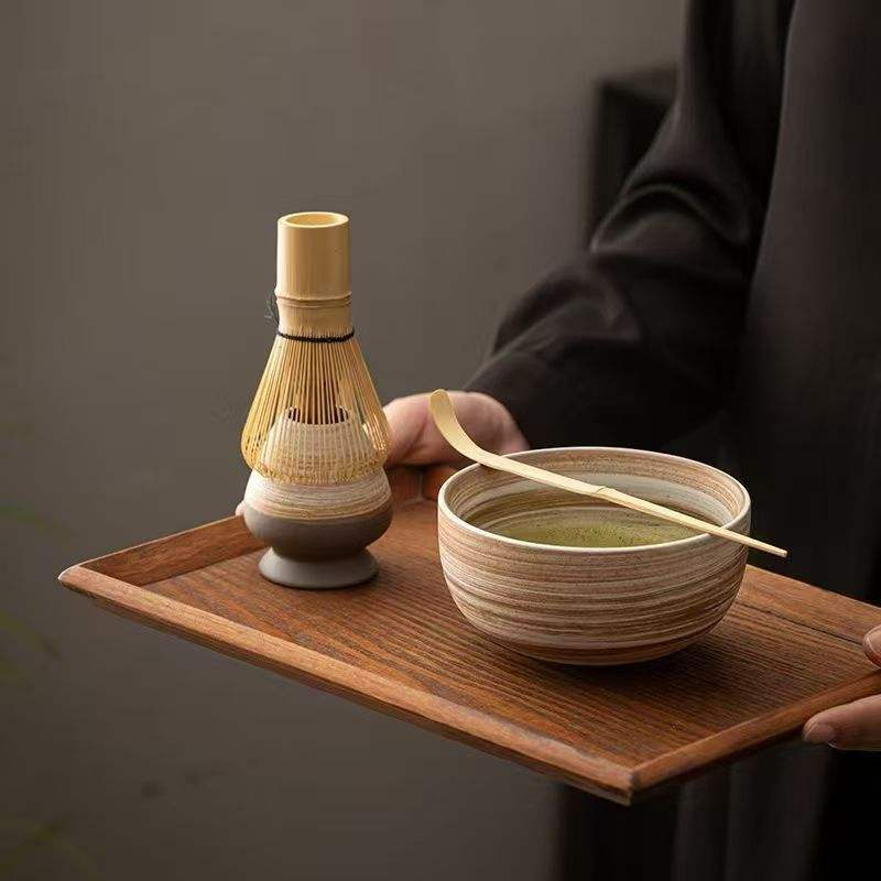  Hot Selling Easy Use Match Whisk Matcha Filter Porcelain Ceramic Matcha Bowl Gift Set