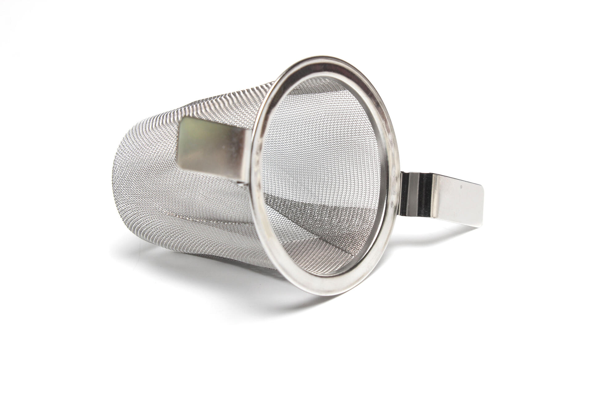 Hot Sale Fine Hole Stainless Steel Tea Infuser Double Handle Tea Strainer