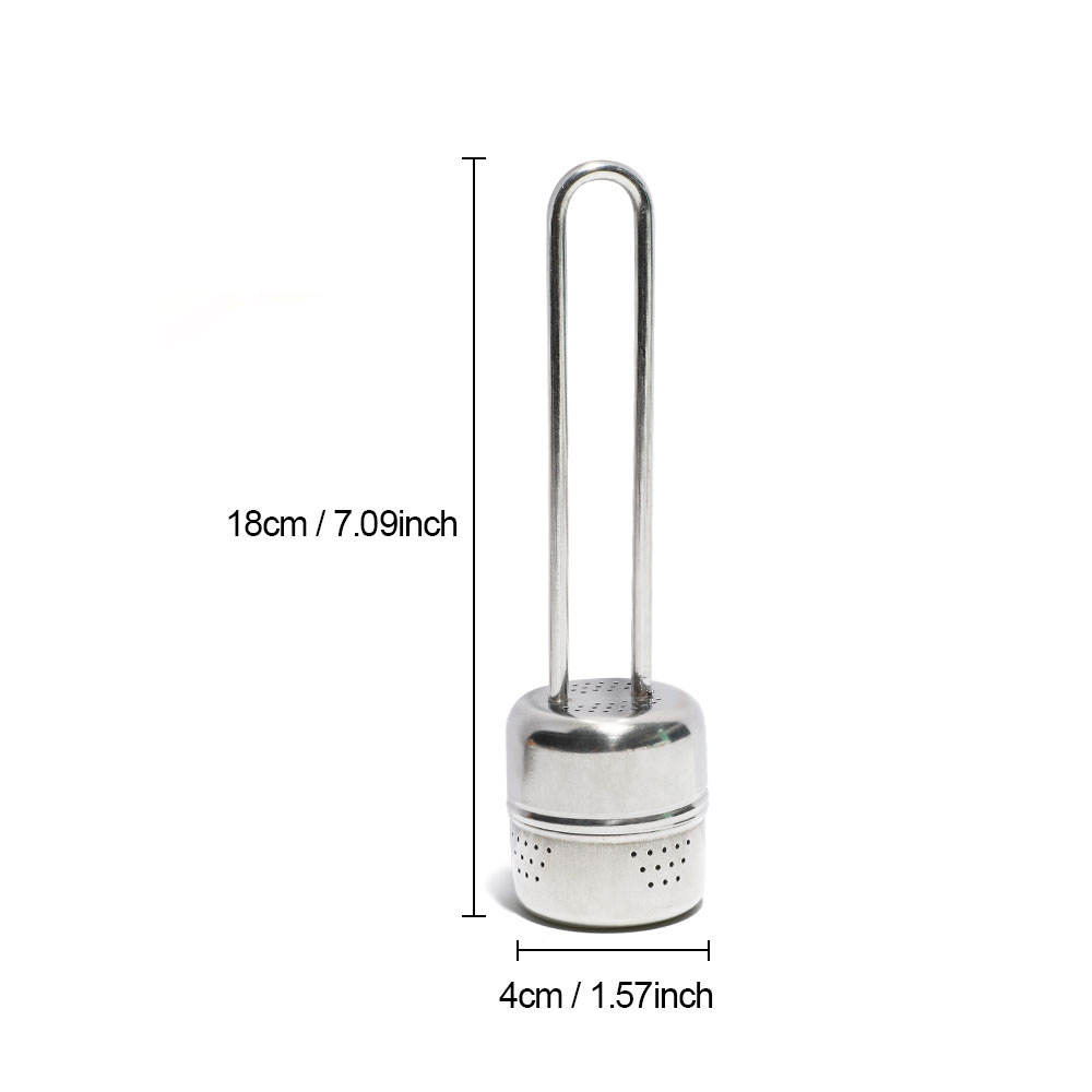 Food Grade 304 Stainless Steel Tea Strainer Filter Infuser with Handle