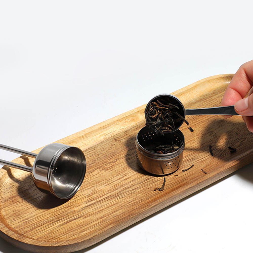 Food Grade 304 Stainless Steel Tea Strainer Filter Infuser with Handle